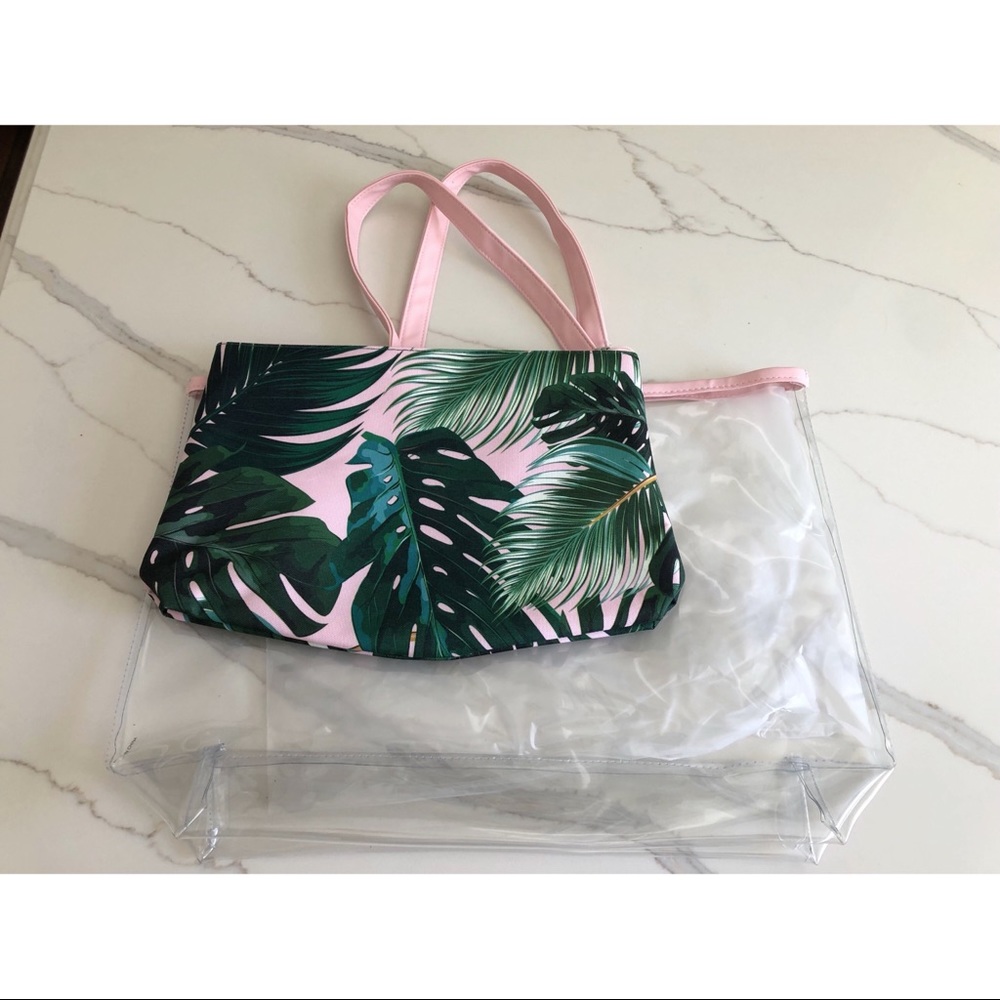 2pc set - Tote bag & zip-up bag